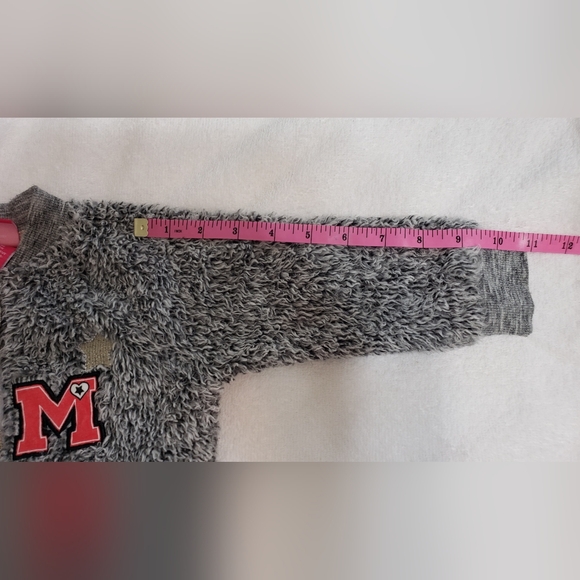 Disney Minnie Mouse Toddler Fleece Jacket Grey Size 18 Month - Picture 15 of 16